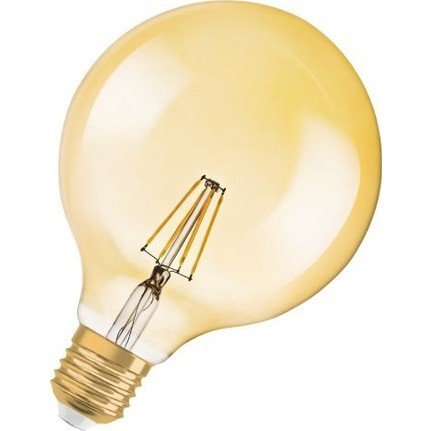 Osram Vintage 1906 Globe 7W 2400K Led Ampul Sarı Işık   (4 Adet)