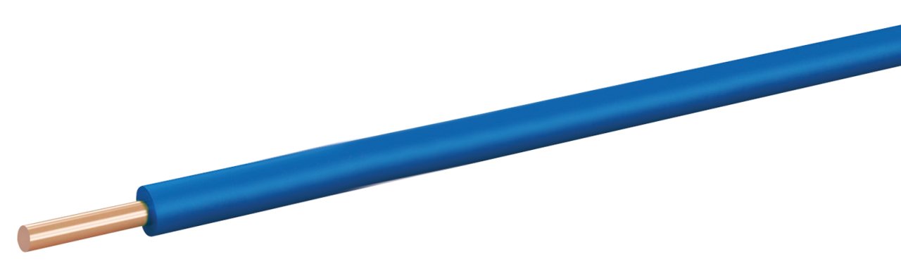 HES KABLO 1*1.5 MM NYA KABLO HALOJEN FREE (YANMAZ KABLO) H07Z1-U    450-750V MAVİ