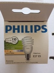 PHILIPS Econ Twister 23W WW E27 Sarı Tasarruflu Ampul 6 Adet 929689220601