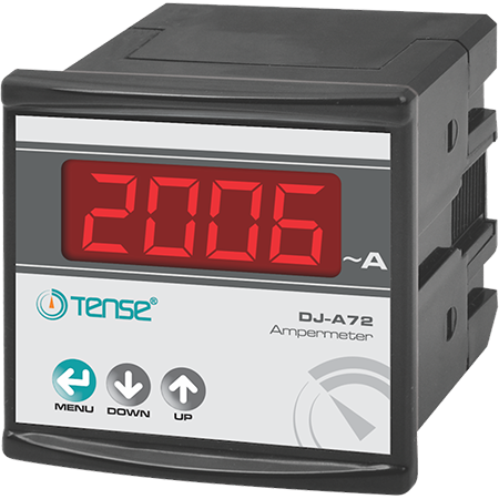 TENSE - DJ-A72 4 Hane LED Display Ekranlı Ampermetre