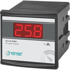 TENSE - DJ-A72D  4 Hane LED Display Ekranlı Direkt Ampermetre (100A)