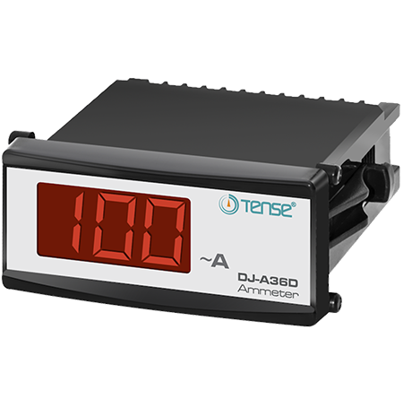 TENSE - DJ-A36D  4 Hane LED Display Ekranlı Direkt Ampermetre (100A)