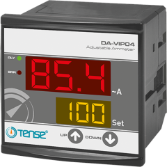TENSE - DA-VIP04 3 Hane LED Display Ekranlı Setli Ampermetre