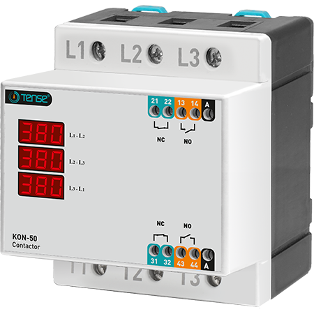 TENSE - EB-185 3 Kutuplu Elektronik Kontaktör Bobin Beslemesi (150-185-225 A)