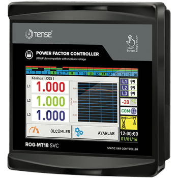 TENSE - SVC Reaktif Güç Kontrol Rölesi (TCR Çıkışlı) ROG-MT18 SVC