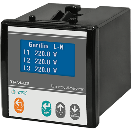 TENSE - Şebeke Analizörü TPM-03