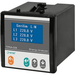 TENSE - Şebeke Analizörü TPM-03