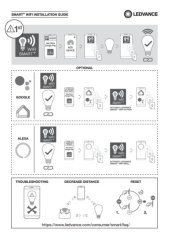 LEDVANCE OSRAM Smart+ Home 9W Akıllı Wifi Kontrollü RGB E27 Led Ampul