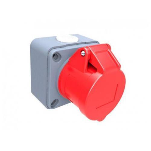 CEE Norm Düz Duvar Prizi 5x16A