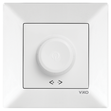 Viko / Karre - Meridian Beyaz Rotatif RL Dimmer 600W