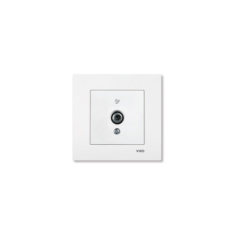 VİKO - Karre-Meridian Beyaz Tv Geçişli 12Db Mekanizma