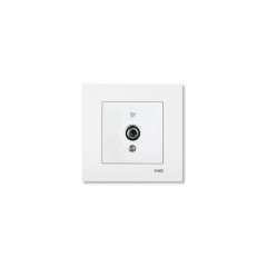 VİKO - Karre-Meridian Beyaz Tv Geçişli 12Db Mekanizma