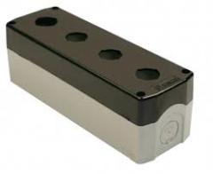 BEMİS - Plastik 4lü Siyah Buton Kutusu