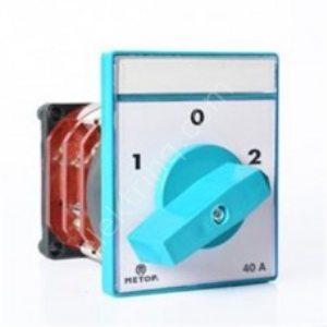 METOP - MT021 100A 3 Fazlı Enversör  Şalter (1-0-2) 100A
