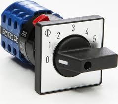 Kraus & Naimer - Monofaze 5 Kademeli Pako Şalter 1x50A