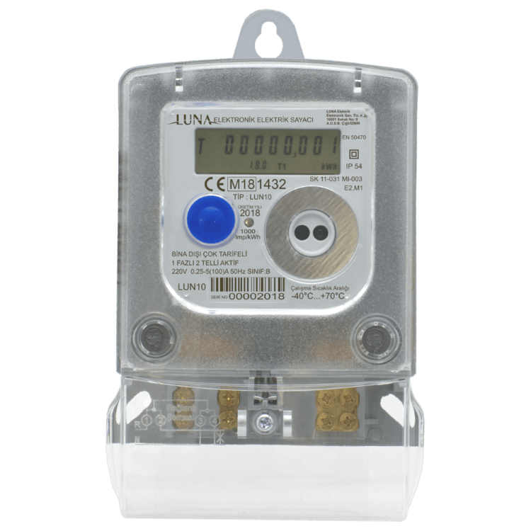 LUNA - Monofaze Sayaç 5-100 Lun10