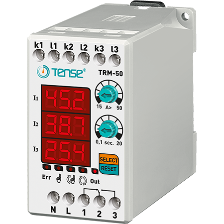 TENSE - Dijital Termik 15A-50.0A TRM-50