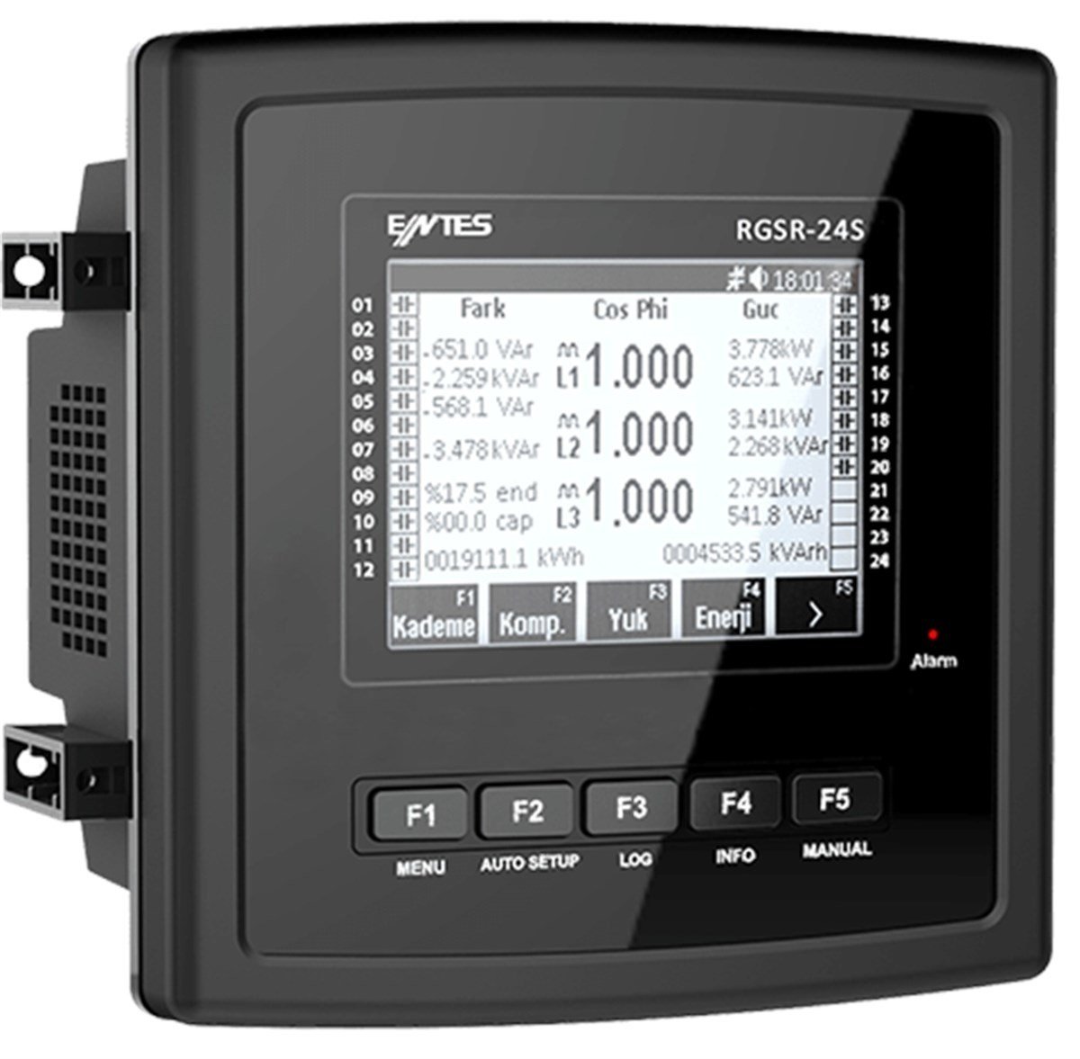 ENTES - Reaktif Güç Kontrol Röleleri RGSR-24S-OG