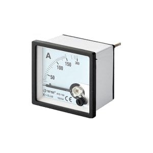 TENSE - Analog Ampermetre 250/5 96x96 Boyut A96-250