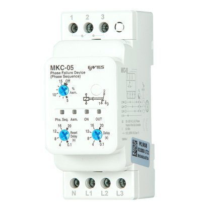 ENTES - Motor (Faz) Koruma Rölesi MKC-05