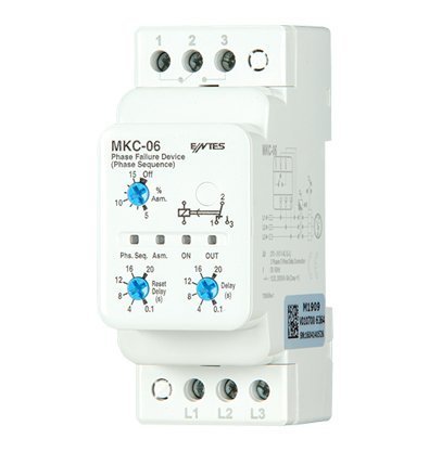 ENTES - Motor (Faz) Koruma Rölesi MKC-06