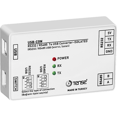 TENSE - USB-CON RS232/RS485 - USB Çevirici